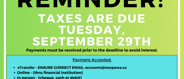 Tax Reminder 2026
